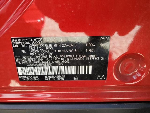 2024 SUBARU SOLTERRA P JTMABABA8RA082657
