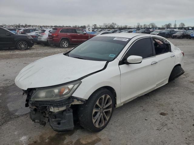 HONDA ACCORD SPO 2014 white  gas 1HGCR2F53EA246643 photo #1