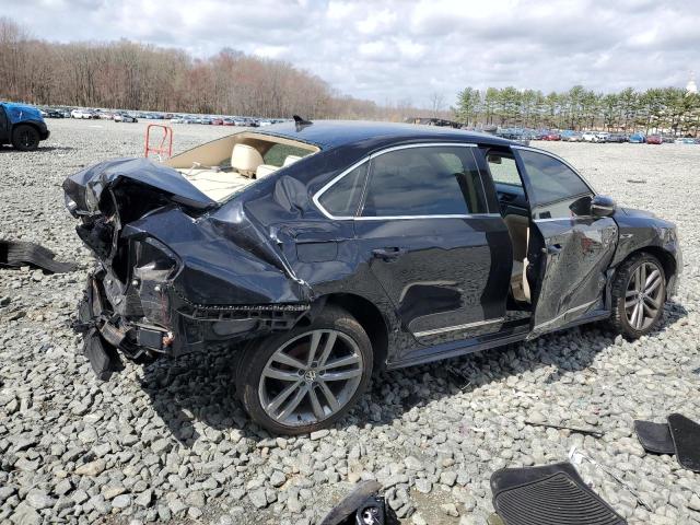 VOLKSWAGEN PASSAT R-L 2017 black  gas 1VWDT7A35HC046389 photo #4