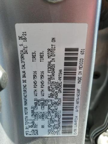 2022 TOYOTA TACOMA DOU - 3TMCZ5AN6NM455711