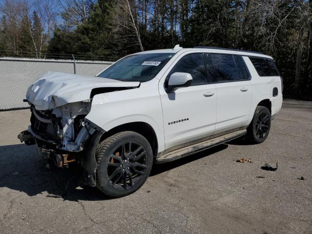 CHEVROLET SUBURBAN K 2021 white  gas 1GNSKBED3MR445156 photo #1