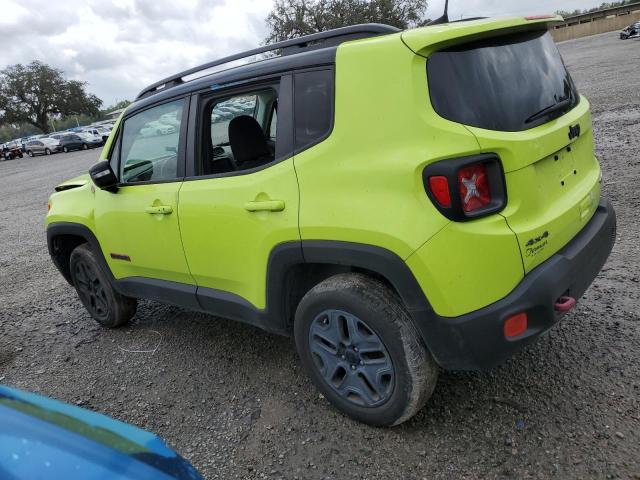 Vin: zaccjbcb1jph02634, lot: 48489385, jeep renegade trailhawk 20182