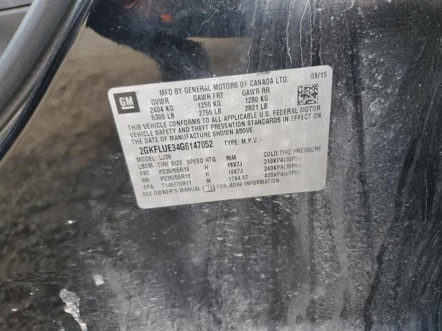 2016 GMC TERRAIN SL - 2GKFLUE34G6147052