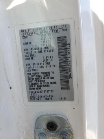 3N63M0ZN3FK707768 2015 CHEVROLET EXPRESS