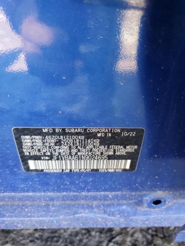 2022 SUBARU WRX JF1VBAA61N9024695