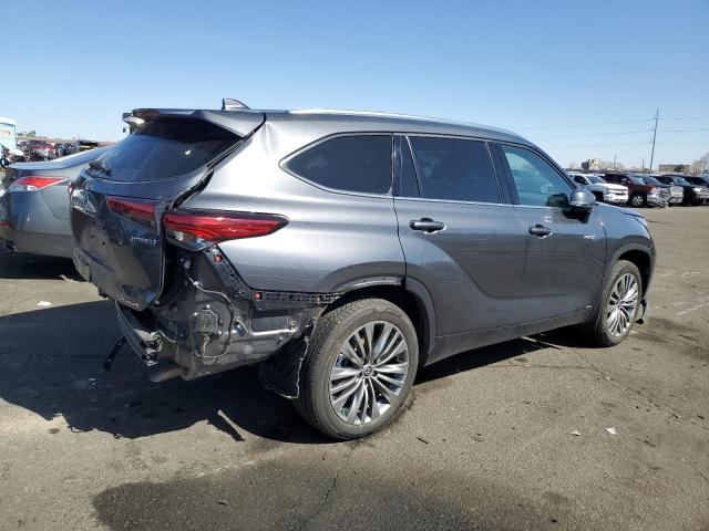 Vin: 5tdebrch6ms015210, lot: 48999655, toyota highlander hybrid platinum 20213