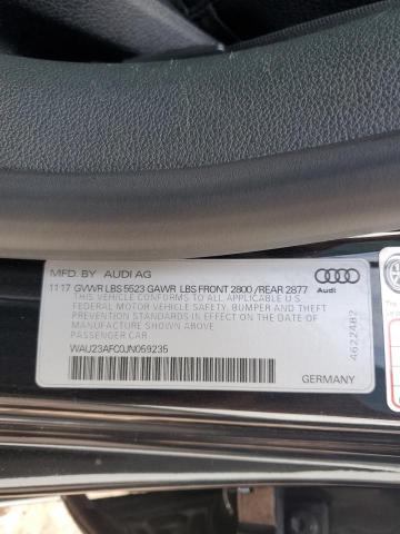 2018 AUDI A7 PRESTIG WAU23AFC0JN059235