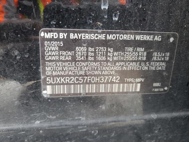 2015 BMW X5 SDRIVE3 - 5UXKR2C57F0H37742