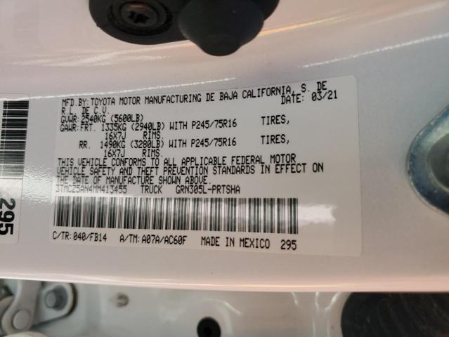 2021 TOYOTA TACOMA DOU - 3TMCZ5AN4MM413455