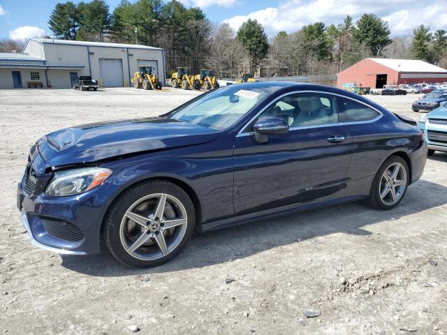Vin: wddwj4kb0hf512725, lot: 50413955, mercedes-benz c-class 300 4matic 2017 img_1