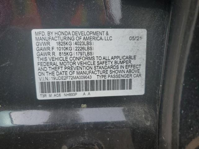 2021 ACURA ILX PREMIU - 19UDE2F72MA009643