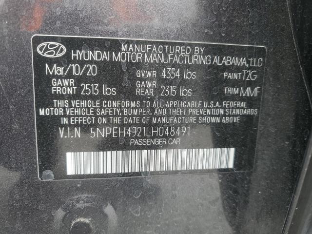 2020 HYUNDAI SONATA LIM 5NPEH4J21LH048491