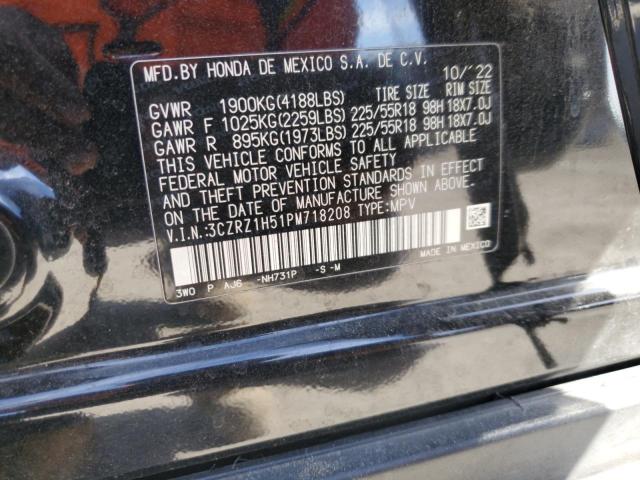 2023 HONDA HR-V SPORT 3CZRZ1H51PM718208