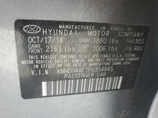 2015 HYUNDAI ELANTRA SE - KMHDH4AE1FU354845