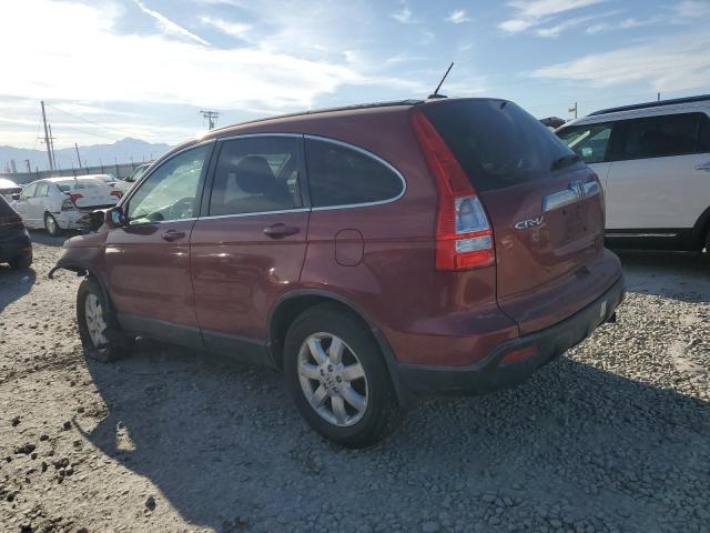 HONDA CR-V EXL 2007 burgundy  gas JHLRE48707C054217 photo #3