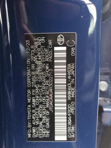 2024 TOYOTA PRIUS LE JTDACAAU4R3022713