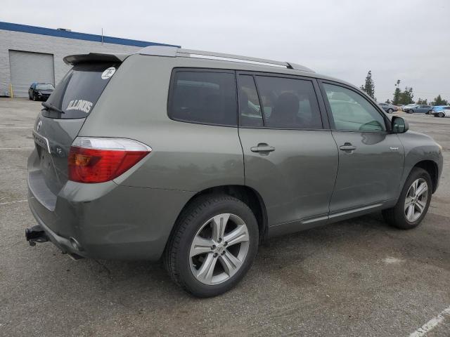 TOYOTA HIGHLANDER 2008 green 4dr spor gas JTEDS43A582012955 photo #4