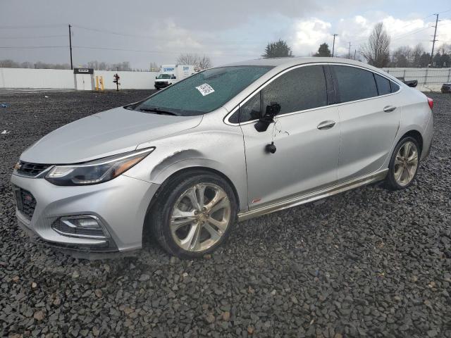 CHEVROLET CRUZE PREM 2016 silver  gas 1G1BG5SM7G7248936 photo #1