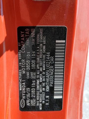 2020 HYUNDAI VELOSTER T #3154210756