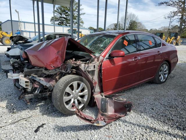 INFINITI M35 BASE 2006 burgundy  gas JNKAY01EX6M110111 photo #1