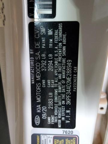 2021 KIA FORTE GT L - 3KPF34AD2ME288949