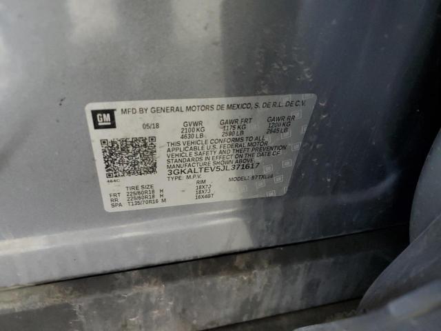 2018 GMC TERRAIN SL 3GKALTEV5JL371617