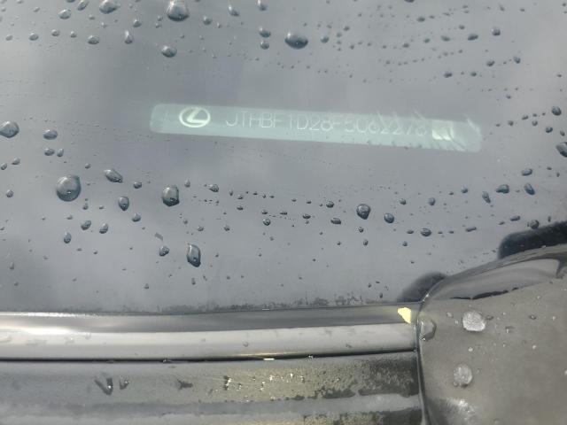 2015 LEXUS IS 250 JTHBF1D28F5062278