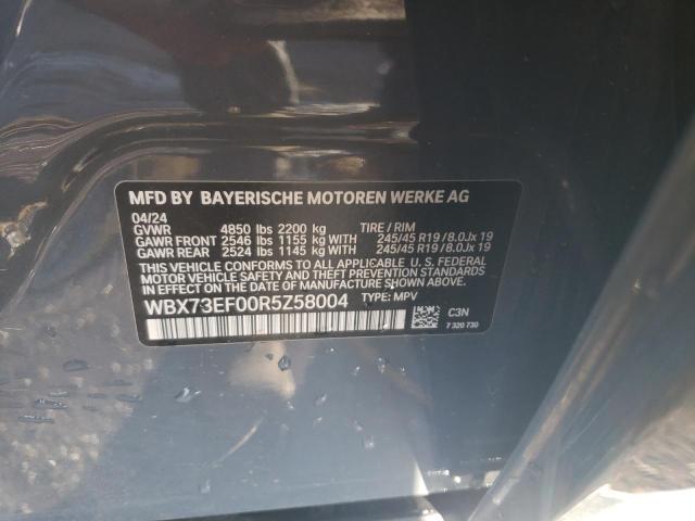 2024 BMW X1 XDRIVE2 - WBX73EF00R5Z58004
