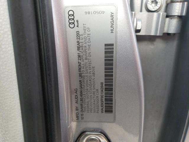 2016 AUDI A3 PREMIUM - WAUE8GFF9G1042848