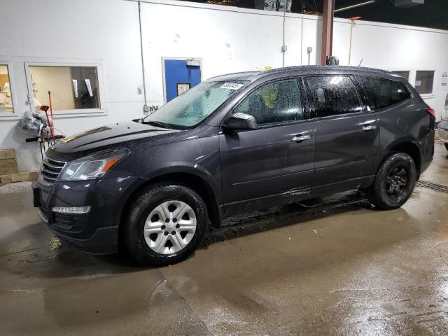 CHEVROLET TRAVERSE L 2015 black 4dr spor gas 1GNKRFKDXFJ106340 photo #1