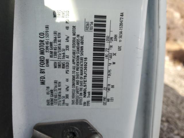 2018 FORD TRANSIT CO NM0LS7E78J1369218