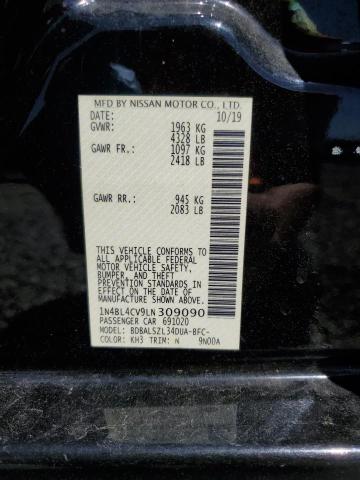 2020 NISSAN ALTIMA SR - 1N4BL4CV9LN309090