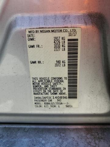 2018 NISSAN ALTIMA 2.5 - 1N4AL3AP3JC140896