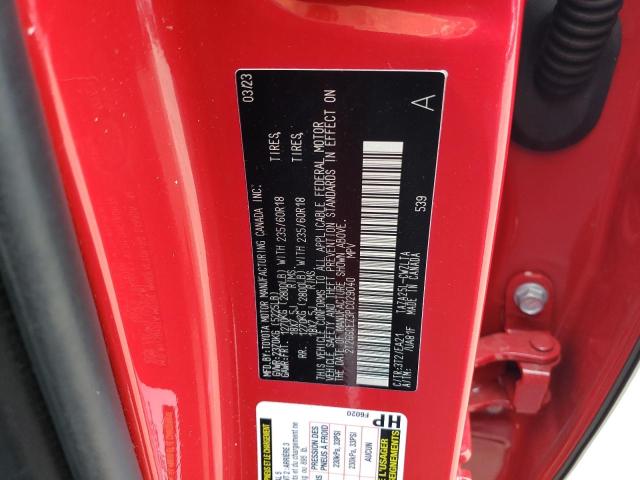 2023 LEXUS NX 350 2T2GGCEZ3PC029040
