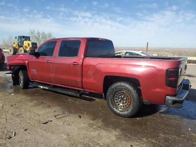 CHEVROLET SILVERADO 2014 red crew pic gas 3GCPCREC5EG332452 photo #3