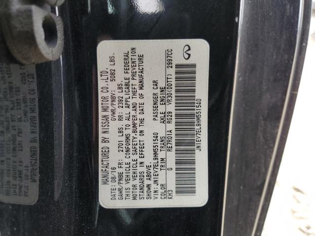 2017 INFINITI Q60 PREMIU JN1EV7EL9HM551540
