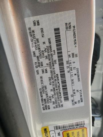 2019 FORD RANGER XL - 1FTER4FH2KLA12958