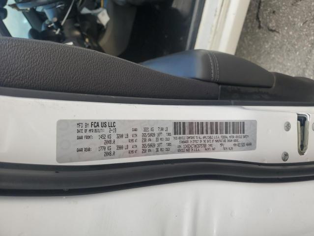 2019 DODGE DURANGO R/ - 1C4SDHCT0KC675768