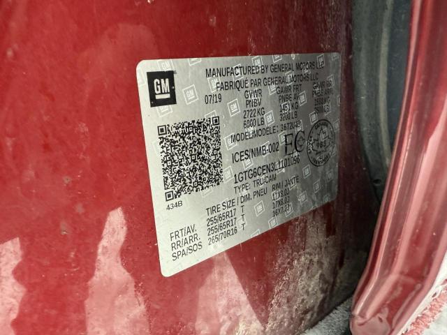 2020 GMC CANYON SLE - 1GTG6CEN3L1101096