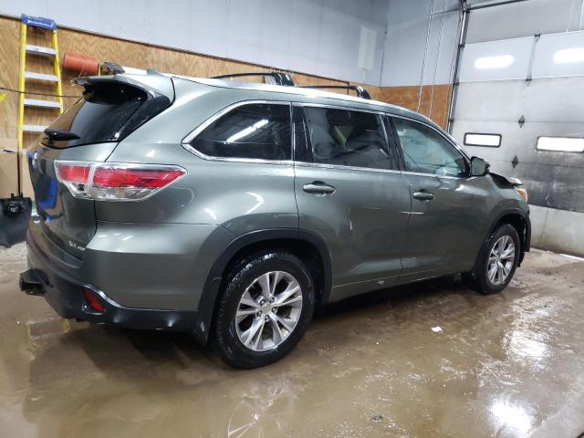 Vin: 5tdjkrfh0fs143827, lot: 50030155, toyota highlander xle 20153