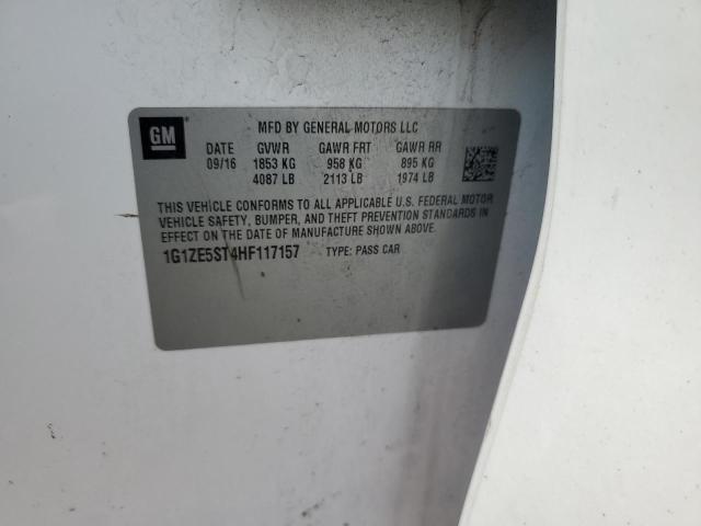 2017 CHEVROLET MALIBU LT - 1G1ZE5ST4HF117157