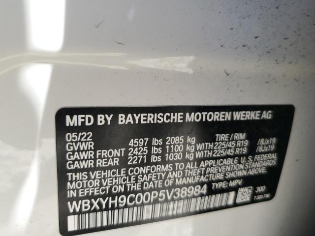 2023 BMW X2 SDRIVE2 WBXYH9C00P5V38984