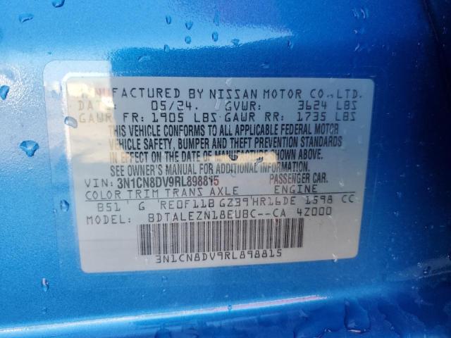 2024 NISSAN VERSA S - 3N1CN8DV9RL898815