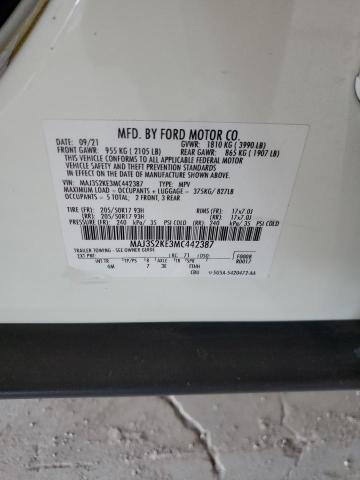 2021 FORD ECOSPORT T MAJ3S2KE3MC442387