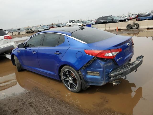 KIA OPTIMA SX 2013 blue  gas 5XXGR4A64DG209857 photo #3