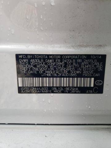 2015 LEXUS GS 350 JTHBE1BL2FA001885