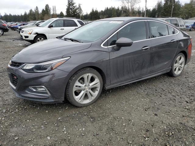 CHEVROLET CRUZE PREM 2016 charcoal  gas 1G1BG5SM5G7245968 photo #1