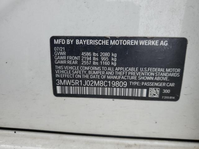 2021 BMW 330I - 3MW5R1J02M8C19809