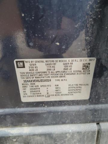 3GNAXVEV8JS528324 2018 CHEVROLET EQUINOX