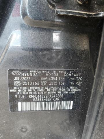 2023 HYUNDAI SONATA SEL - KMHL44J22PA247366